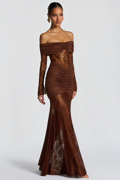 Brigitte maxi sukienka