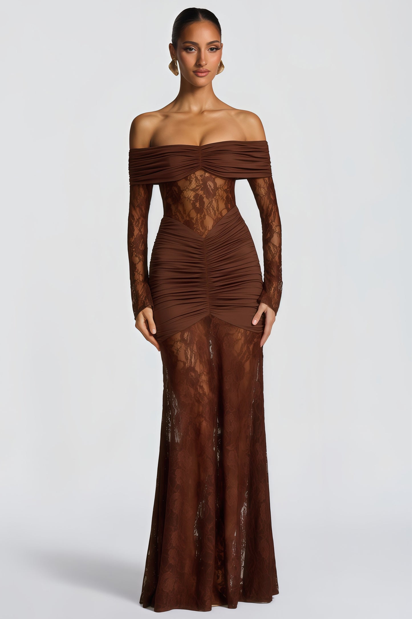 Brigitte maxi sukienka